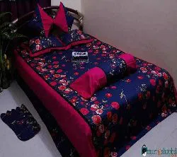 Classical Pakiza Home Collection Cotton Bedsheet - 2042 (8pcs set)