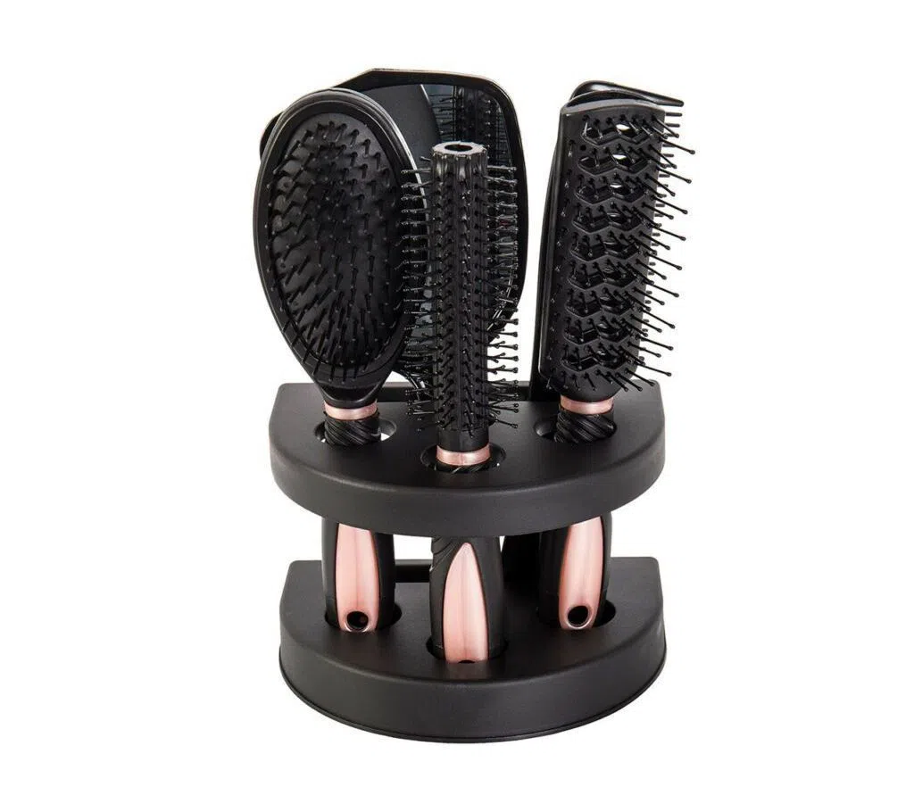 5PCS Ladies Mirror Hair Brush Comb
