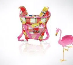 Baby carry bag pink 1