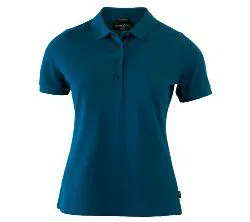 Half Sleeve Cotton Polo Shirt for Men-Blue 