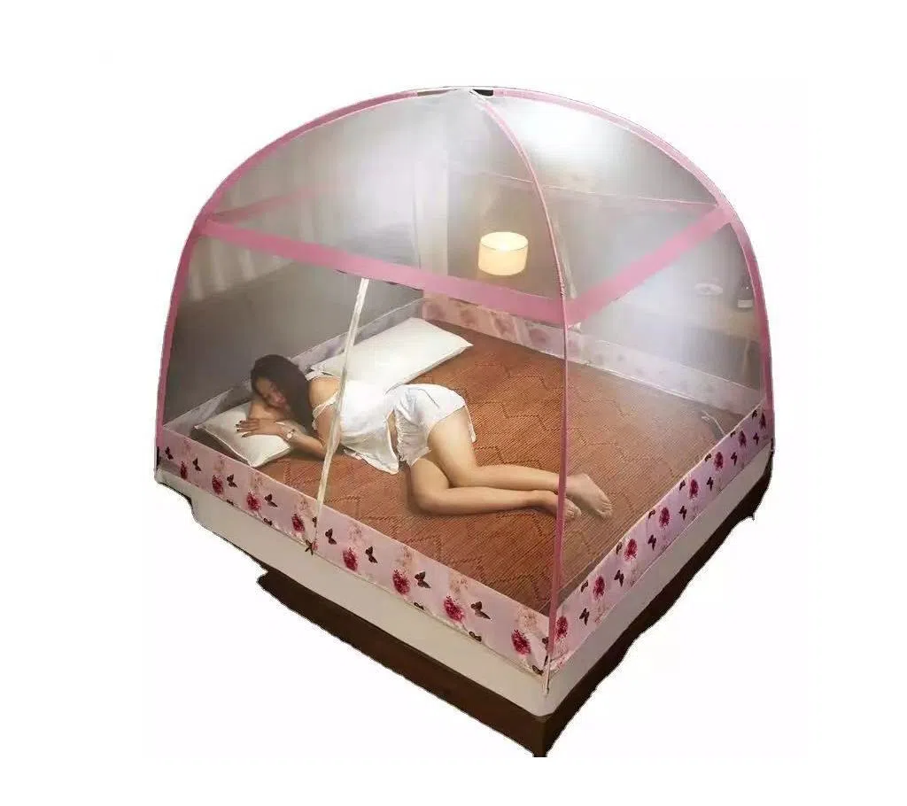 Bedroom fireproof mesh double pop up mosquito net (Imports From China)