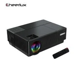 Cheerlux CL770 LCD Projector Native 1080P HD TV Audio 4000 Lumens Support 3D Home theater Projector