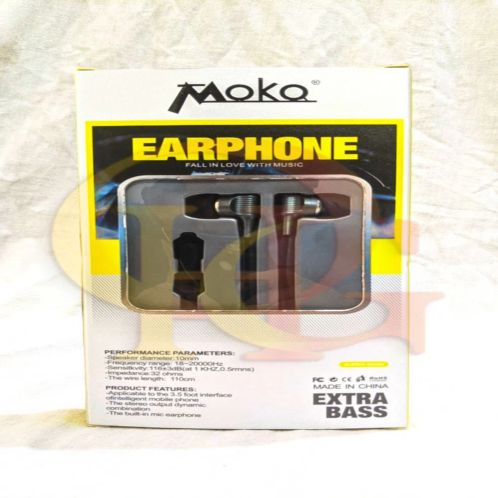Moko D-30 Universal In-Ear Headphone with Microphone