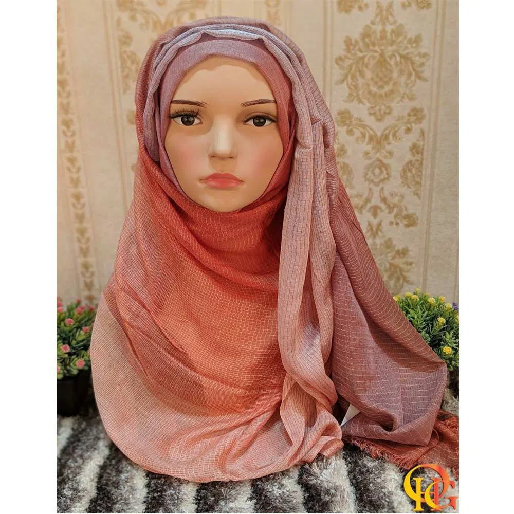 Classic Premium Cotton Check Hijab CPCCH1-01