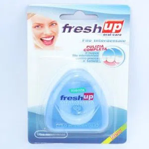 Fresh Up Oral Care Dental Floss Mint 50m (Factory Sealed) BLUE