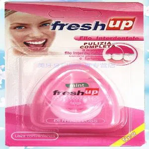 Fresh Up Oral Care Dental Floss Mint 50m (Factory Sealed) PINK