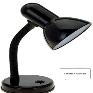 Flexible Electric Desk-Table Lamp Stand Black