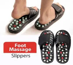 Foot-massage slipper