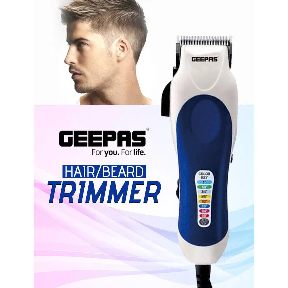 GEEPAS GTR-6230 Rechargeable Hair Clipper