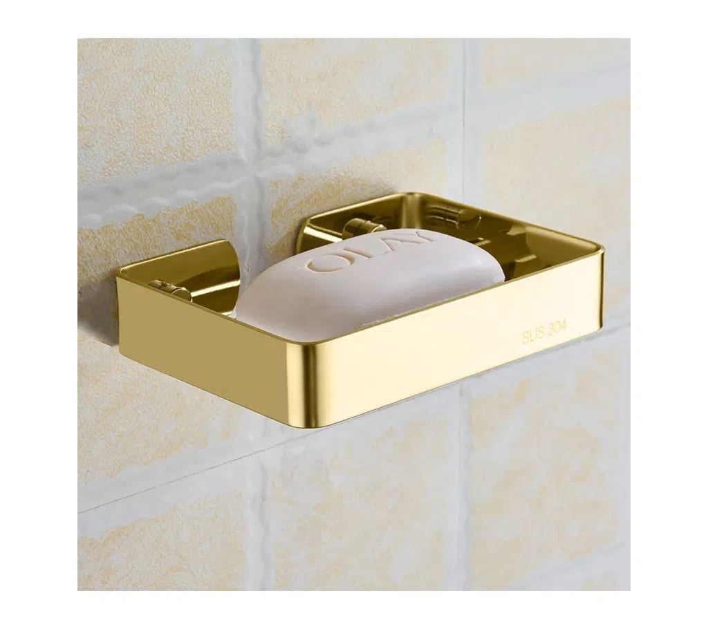 HOTAAN 13.5x9.8x2.7cm bathroom accessories,bathroom soap dish,space aluminum,anti-rust square soap basket