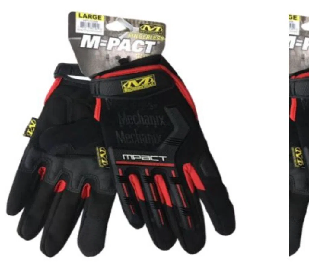 M-PACT Synthetic Leather Hand Gloves..