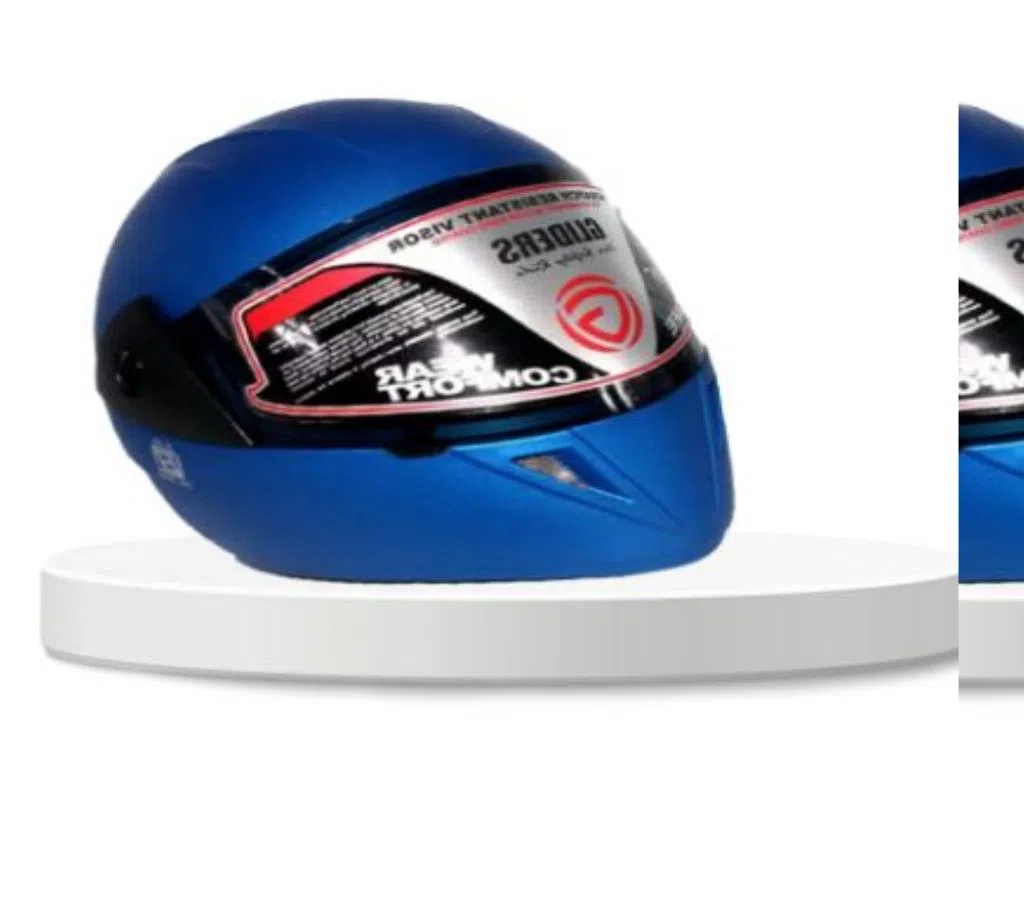 Gliders Jazz Deluxe Helmet- Matt Blue(580mm)