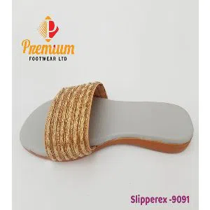 Summer Slipperex Leather Sole Slipper For Ladies  