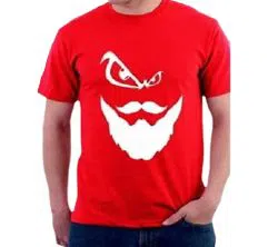 Half Sleeve Red T Shirt For Men 