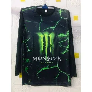 Monster Full Sleeve Jersey T-shirt For men