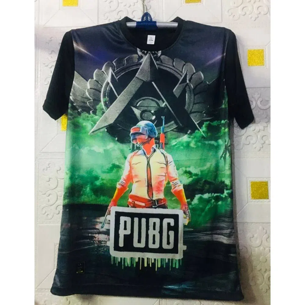PUBG 50/50 street-wear T-shirts