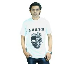 Avash Half sleeve Cotton T-shirt For Men