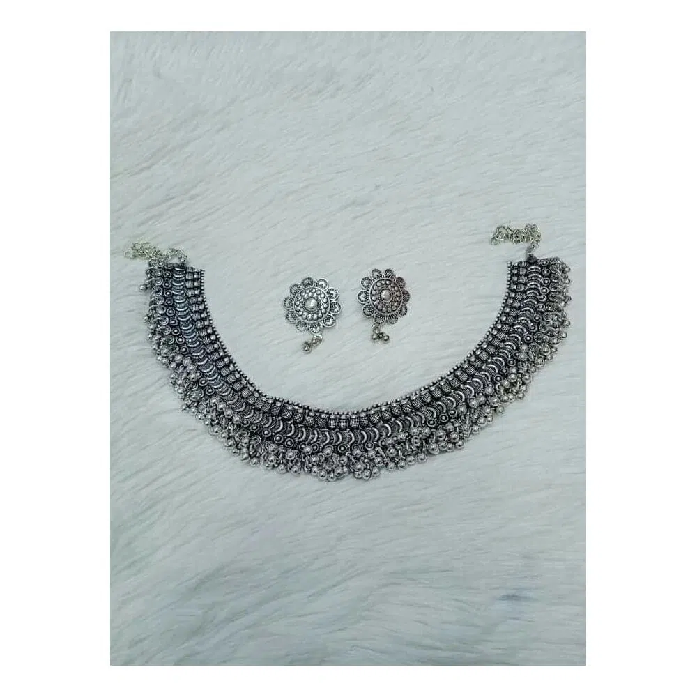 German Silver Necklace Set