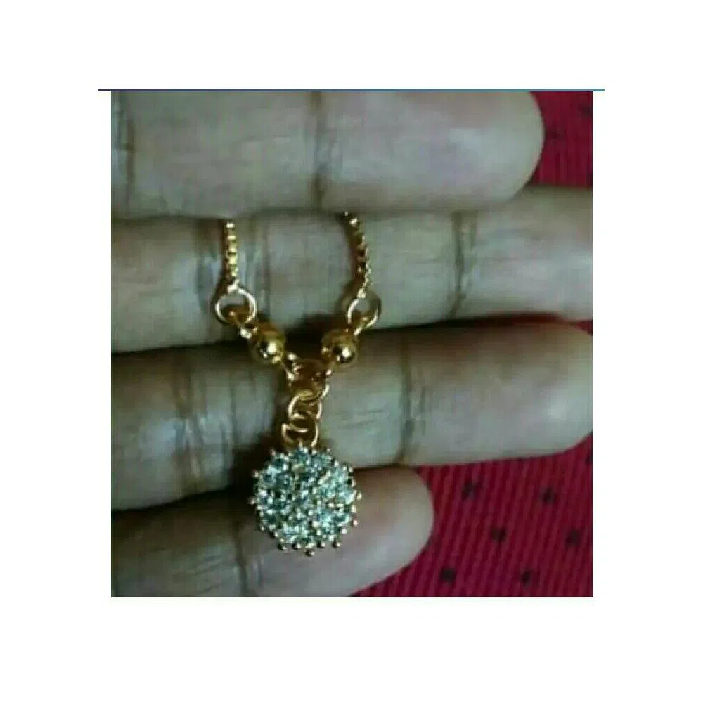 Gold Plated Chain Pendant