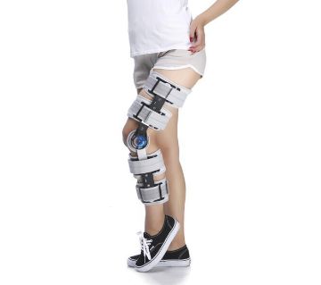 Adjustable Adult Orthosis Knee Support Brace for Stroke Patient