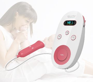 Fetal Doppler Baby Heart Rate Monitor with Speaker