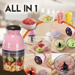 Capsule Cutter & Blander food Processor (4 ultra-sharp stainless iron blade)