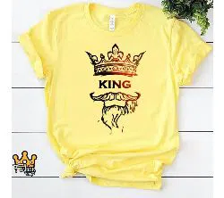 King  Half Sleeve T-Shirt