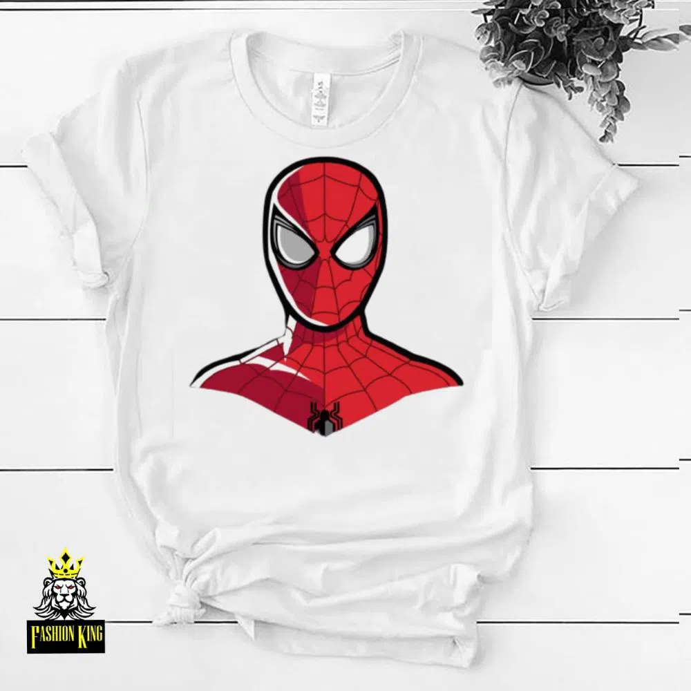 Half sleeve Cotton Tshirt for men -spiderman 