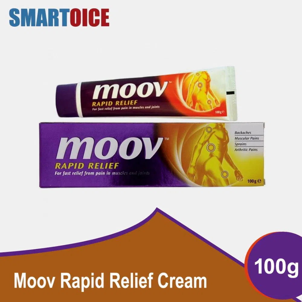 Moov Rapid Relief Cream for Fast Relief of Pain -100 grm India