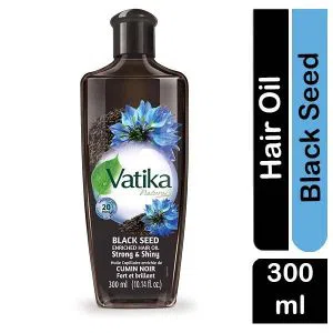 Vatika Black Seed Enriched Hair Oil - 300ml India 