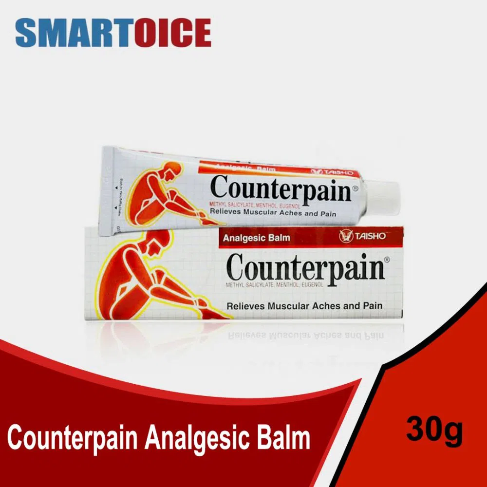 Counterpain Analgesic Ointment Used to treat muscle pain, back pain, inflammation of the tendons and joints 30g Japan