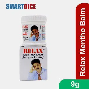 Relax Mentho Balm for Headache (Indian) - Pack of 3 Pcs
