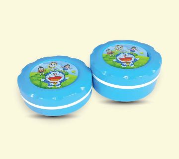 Hotpot Double set Baby Lunch Box Diamond Disposible and Plastic