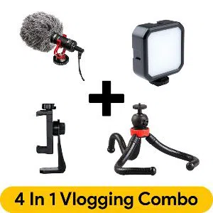 Best Budget Vlogging Setup - Octopus Tripod, MM1, Odio MJ88, Mobile Holder