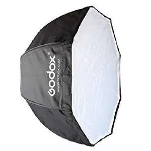 Godox 80cm Umbrella Octagon Softbox Reflector Diffuser with Carrying Bag Compatible for Studio Photo
