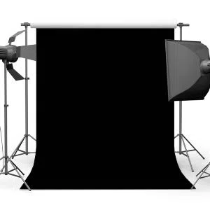 BackDrop Background 8x12 Ft for Studio - Camera Accessory Black