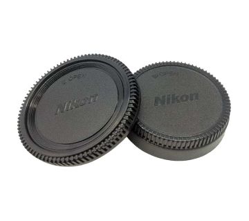 Nikon Camera & Lens Cap Set - Black