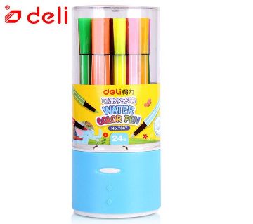 Deli Water Color Pen 24pcs Box sl no:7067