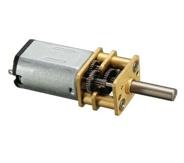 Micro Gear Motor for Small Robot Projects - Silver