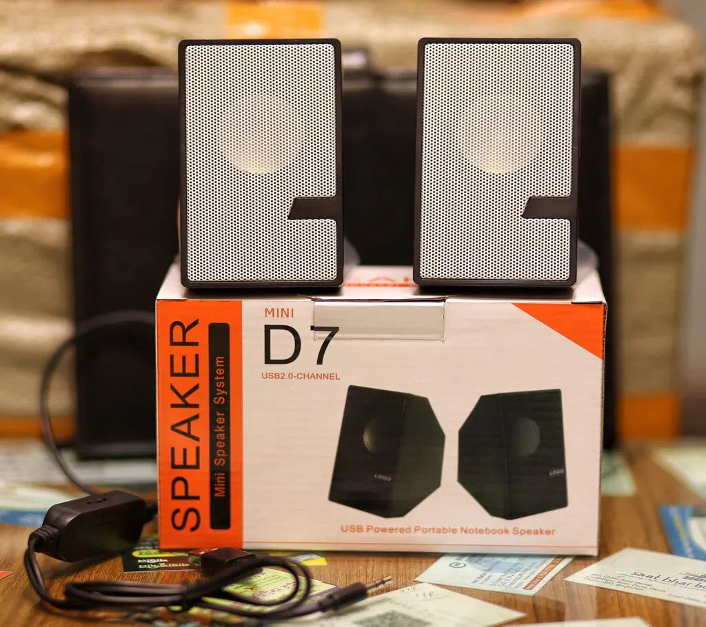 D7 - Multimedia Speaker Mini USB