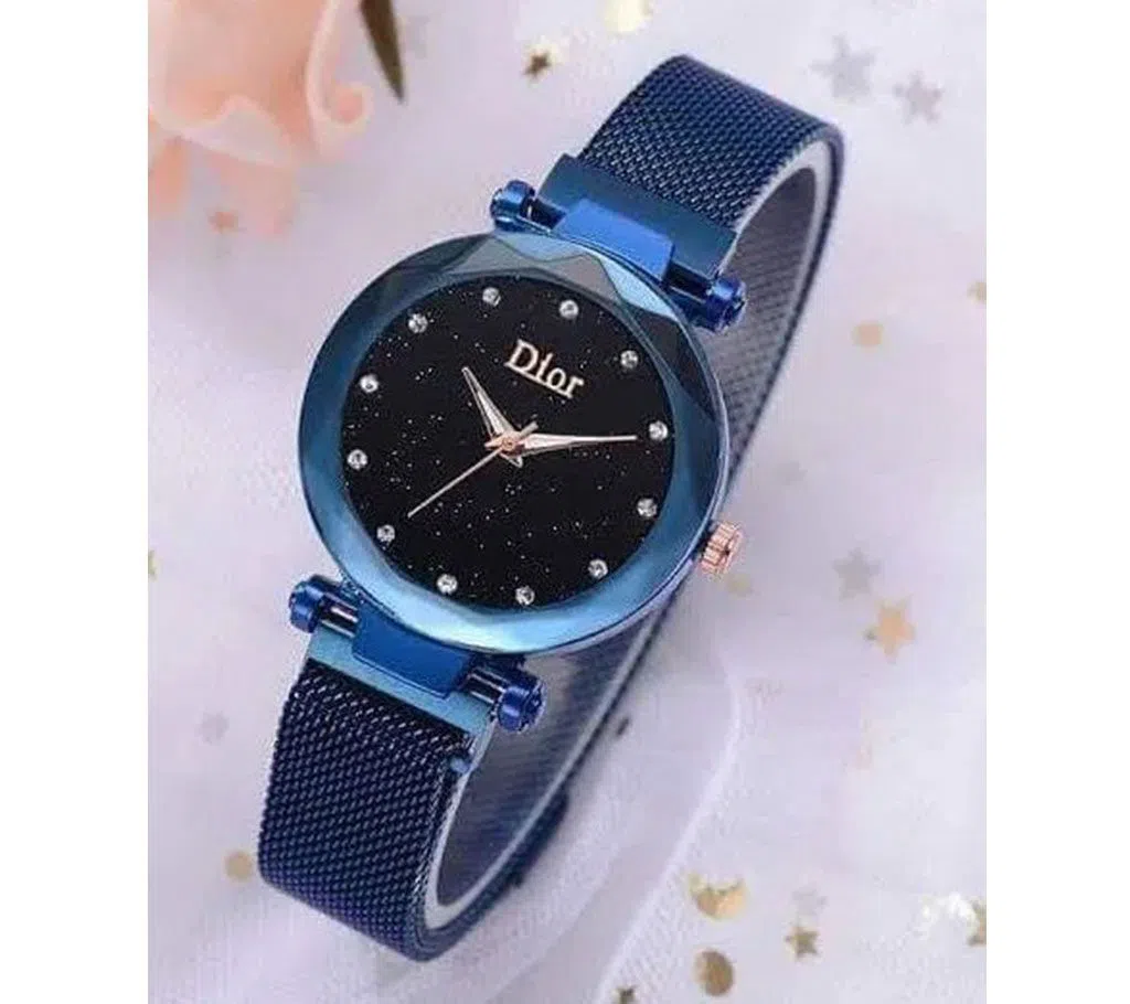 Women Luxury Starry Sky Roma Ladies Magnet Wristwatch