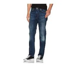 Gents Semi Narrow Stretched Jeans-Pants