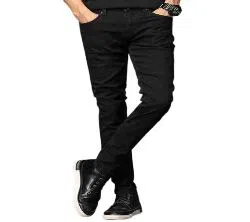 Gents Semi Narrow Stretched-Jeans Pants
