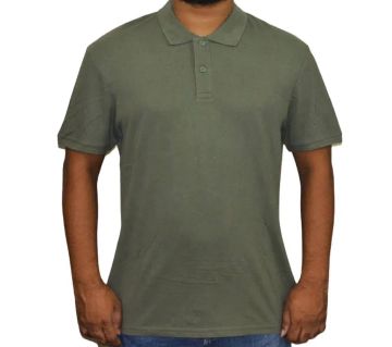 Half sleeve cotton polo shirt for men 