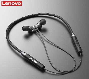 Lenovo HE05 Bluetooth 5.0 Wireless Earphones Magnetic Neckband Bluetooth Headphone Waterproof Stereo Headset with Mic