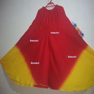 Elastic Womens Skirt Palazzo 