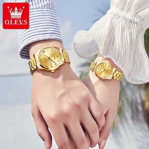 olevs-fashion-watches-couple-watch-stainless-steel-calendar-business-quartz-watch-for-men-women-5563-2-piece