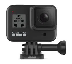 GoPro HERO8 Black — Waterproof Action Camera with Touch Screen 4K Ultra HD Video 12MP Photos 1080p Live Streaming Stabilization