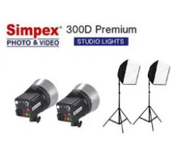 Simpex Pro 300D Digital Studio Photography Light Softbox With Stand