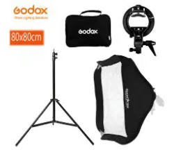 Godox 80x80cm Softbox Kit With Stand